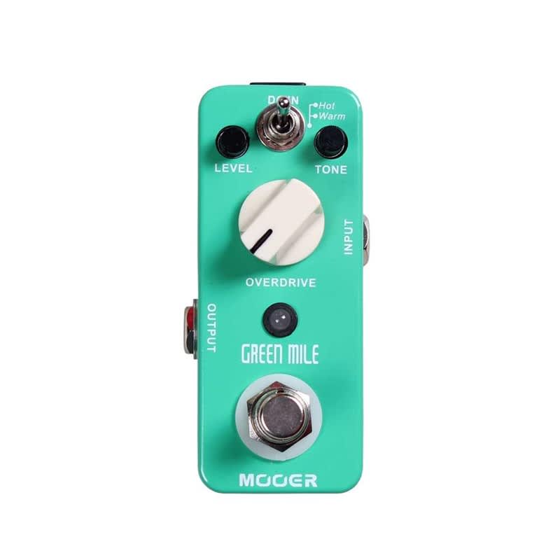 new Mooer Mooer Green Mile Overdrive Pedal Green - Effect Pedal