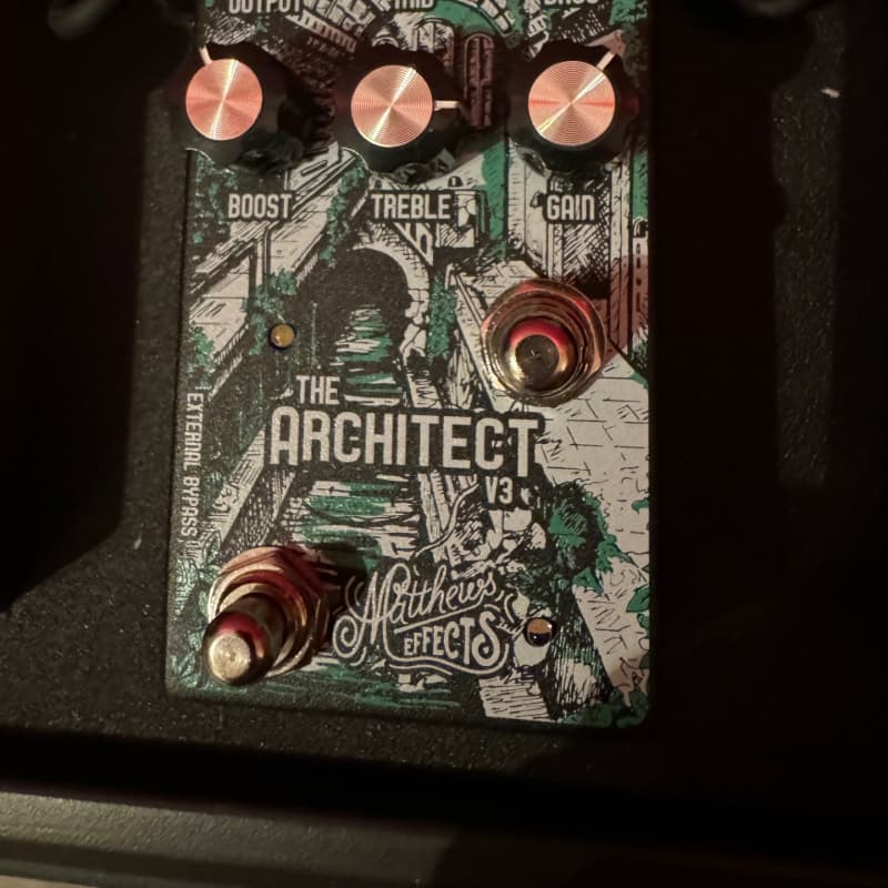 used 2019 Matthews Effects The Architect Foundational Overdrive/Boo... - Effect Pedal