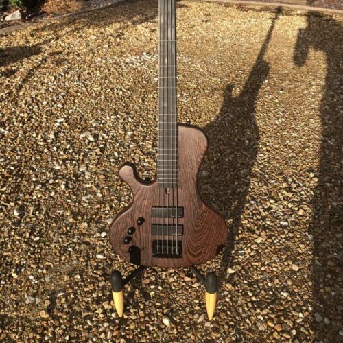 2010 ajwilliamsguitars 5BLH Natural -           Bass