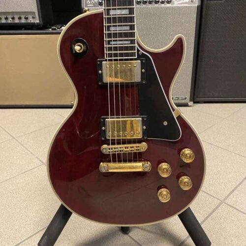 1992 Gibson LES PAUL CUSTOM Wine Red -         Les Paul