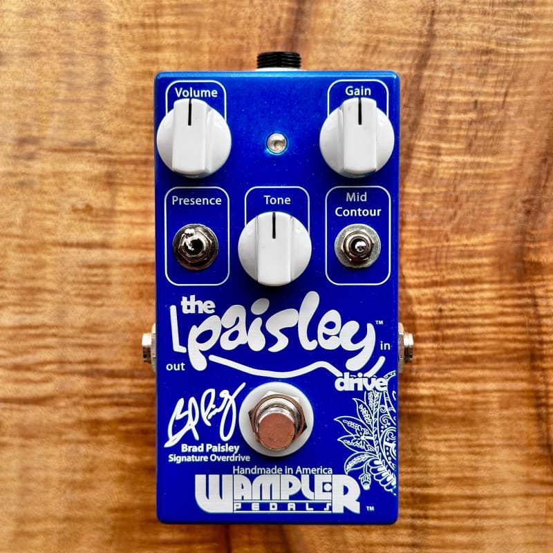 used Wampler Paisley Drive Paisley - Effect Pedal