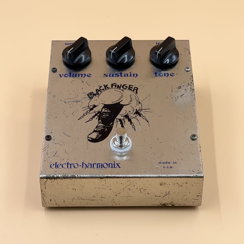 used 1977 Electro-Harmonix Black Finger Silver - Effect Pedal