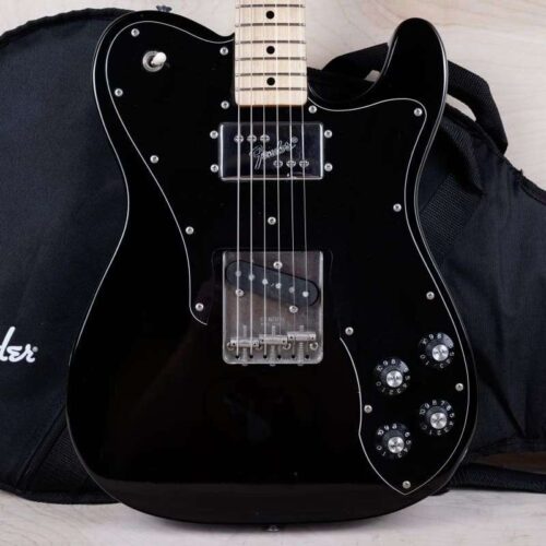 1989 - 1990 Fender TC-55M Telecaster Custom MIJ Black -        Telecaster