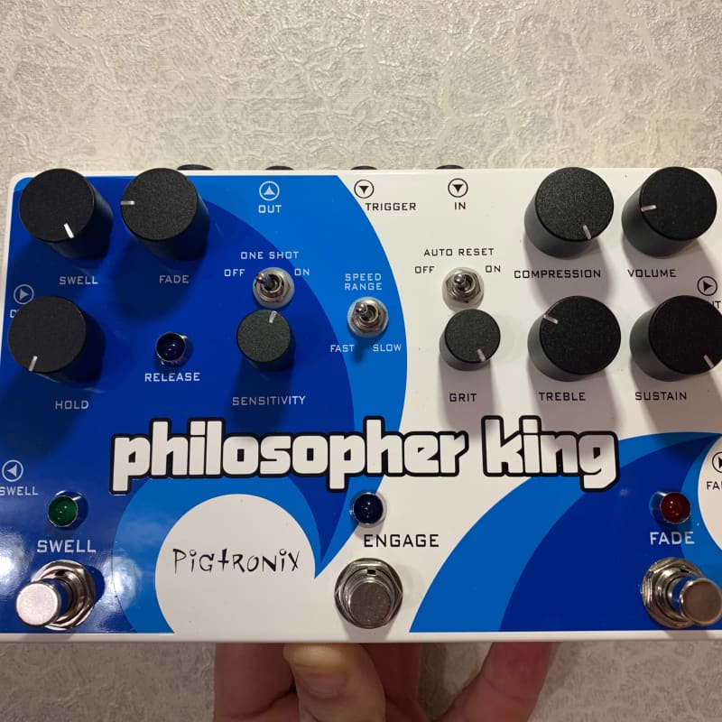 used 2012 Pigtronix Philosopher King White Graphic - Effect Pedal