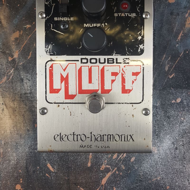 used 2000s Electro-Harmonix Double Muff Fuzz / Overdrive Black / Re… – Effect Pedal