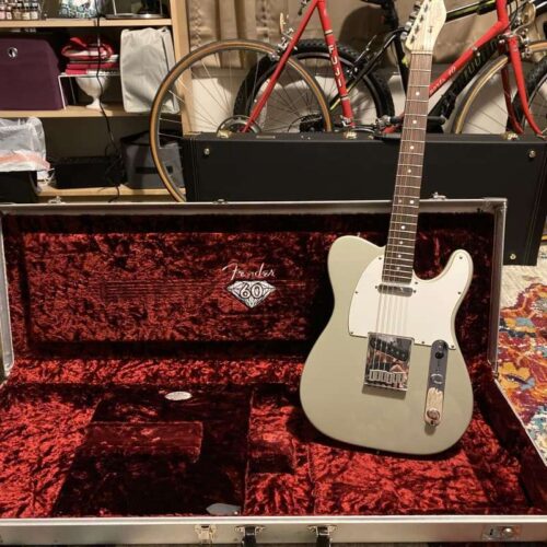 2006 Fender 60th Anniversary Diamond Telecaster Inca Silver -        Telecaster