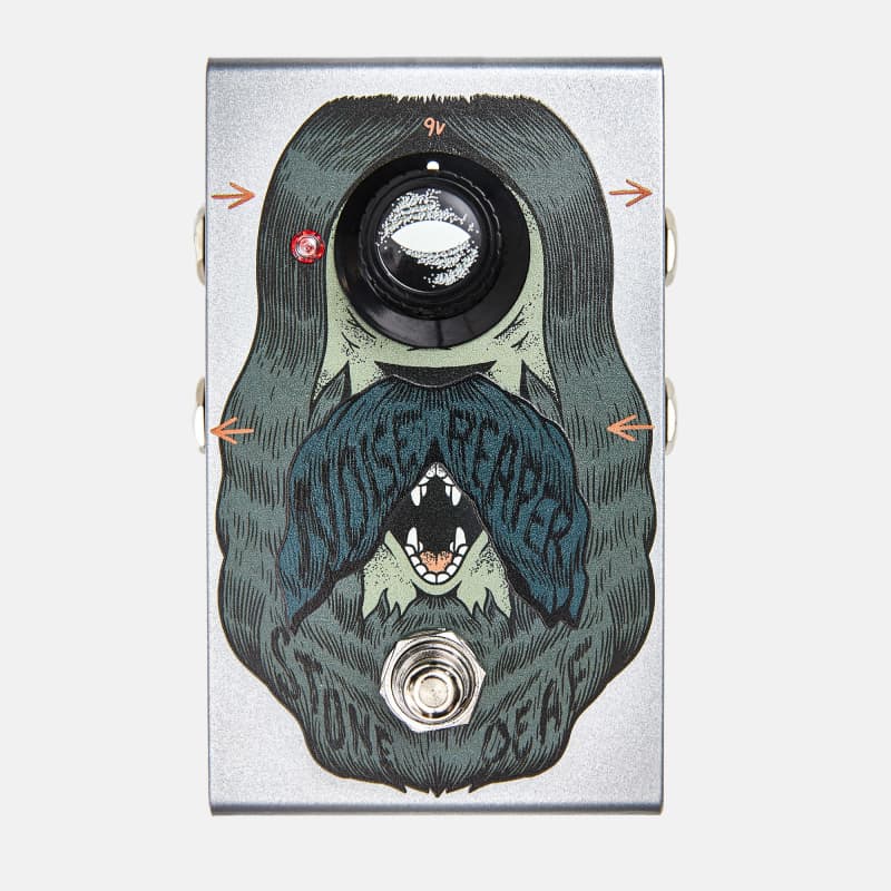 new 2020 Stone Deaf FX Noise Reaper (Noise Gate) Grey - Effect Pedal