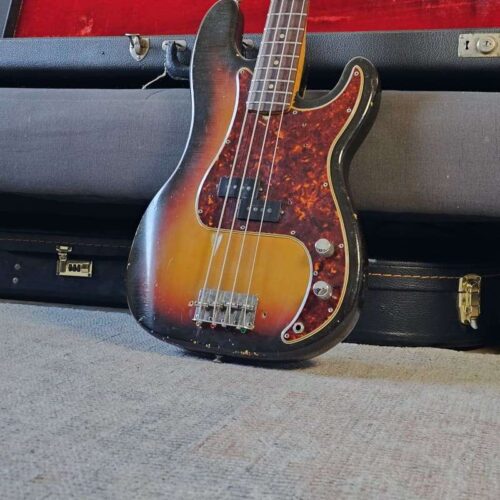 1966 Fender Precision Bass Sunburst -         Precision Bass