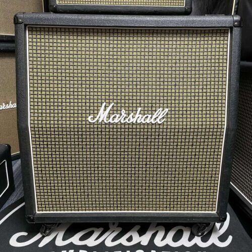 1980 Marshall JMP 4x12 Angled Cabinet 260w Model #1960A Black -        Cabinet