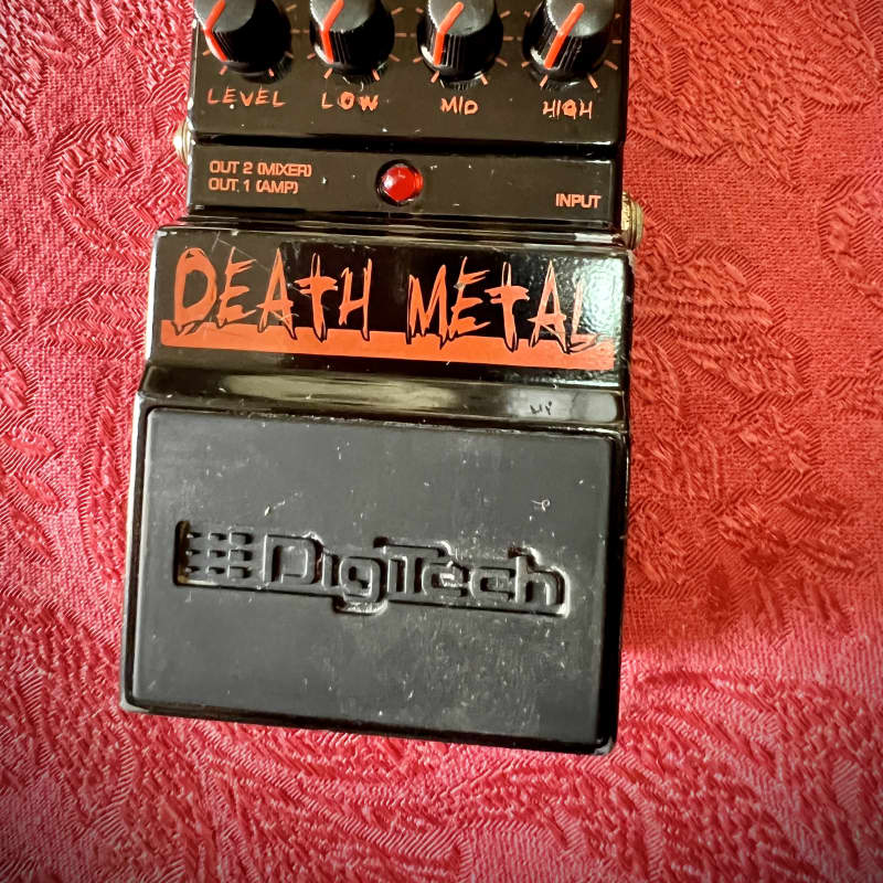 used 2010s DigiTech Death Metal Distortion Black - Effect Pedal