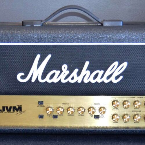 Marshall JVM 210H Guitar Amplifier Head Used Black Tolex -          Amplifier