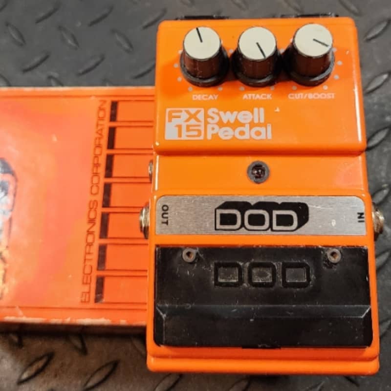 used 1980s DOD FX15 Swell Pedal Orange - Effect Pedal