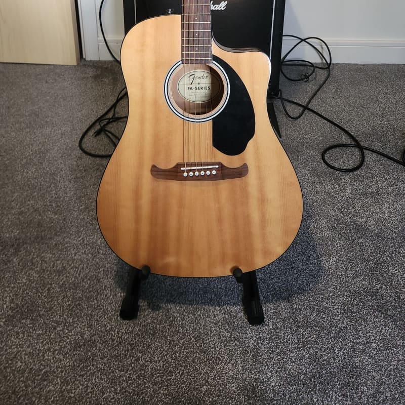 2018 - Present Fender FA-125CE Natural - £165 used Guitar