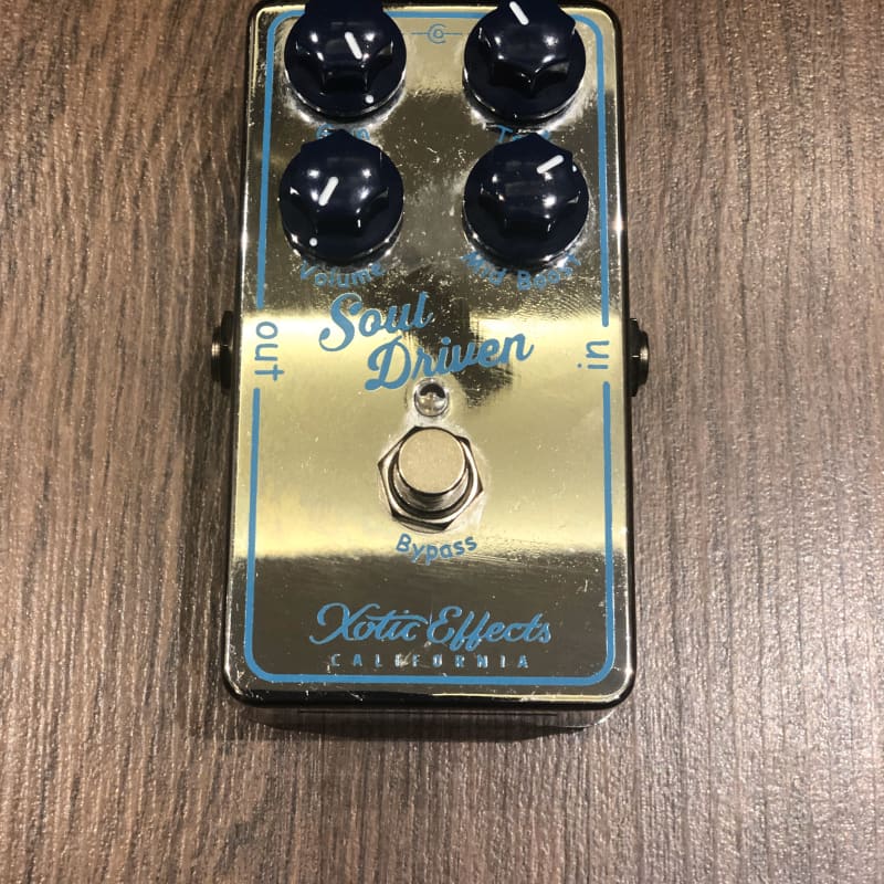 used 2010s Xotic Soul Driven Overdrive Chrome - Effect Pedal