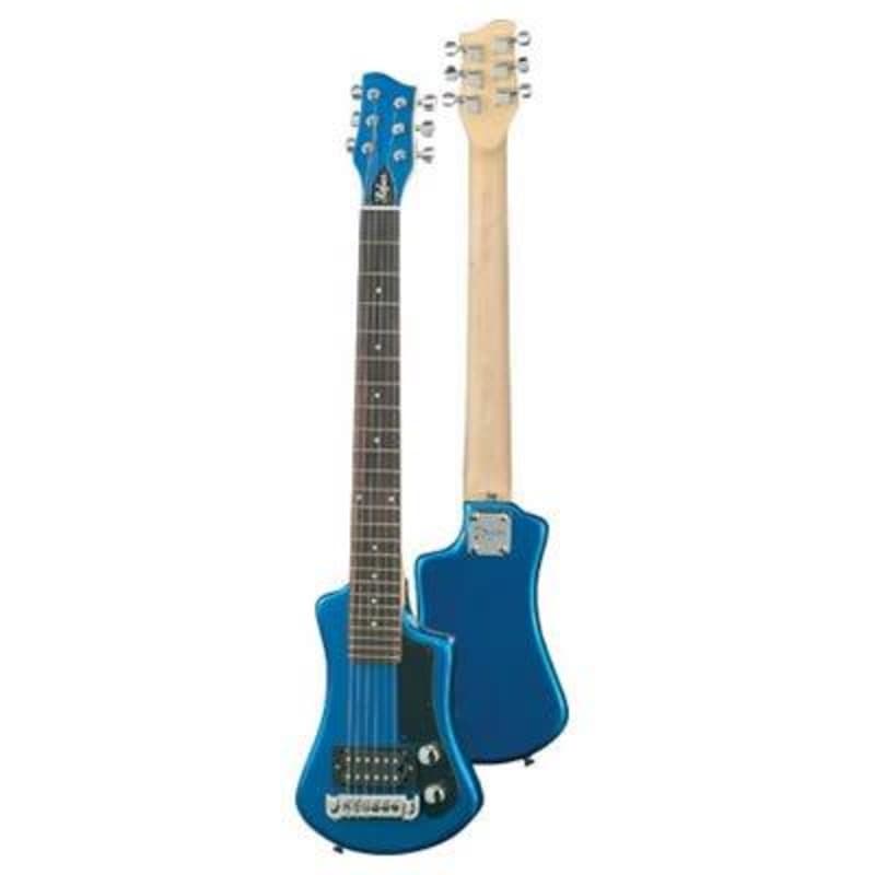 Hofner HCT Shorty Electric Travel Guitar - Blue - £139 new Guitar