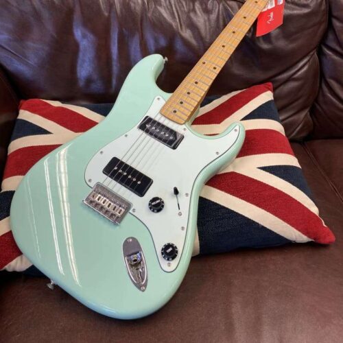 2021 - Present Fender Noventa Stratocaster Surf Green -        Stratocaster