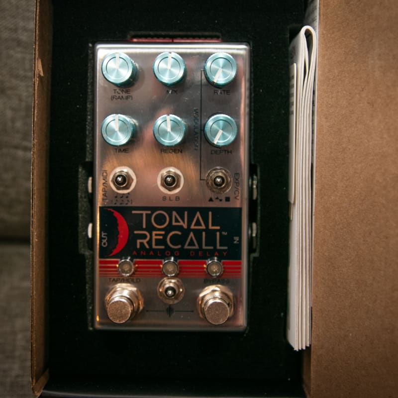 used 2022 Chase Bliss Audio Tonal Recall Analog Delay Graphic with ... - Effect Pedal