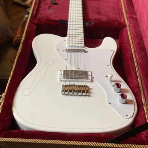 2020 Fender MIJ Silent Siren Telecaster White -        Telecaster