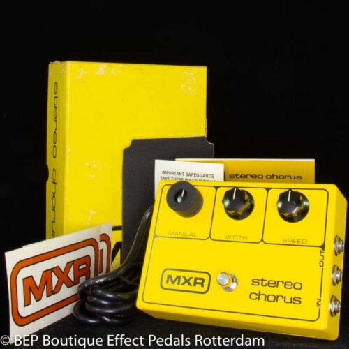 1980s MXR M-134 Stereo Chorus Yellow -         Chorus