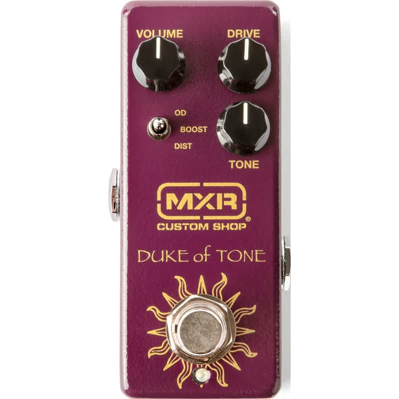 new MXR MXR CSP039 Custom Shop Duke Of Tone Overdrive Pedal Custom - Effect Pedal