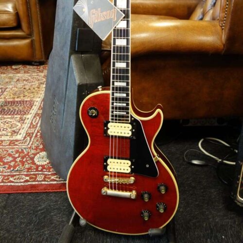 1975 Gibson Les Paul Custom Wine Red -         Les Paul