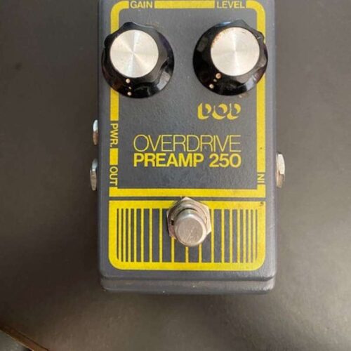 used late 1970's DOD Overdrive Preamp 250 Grey Box! - Effect Pedal