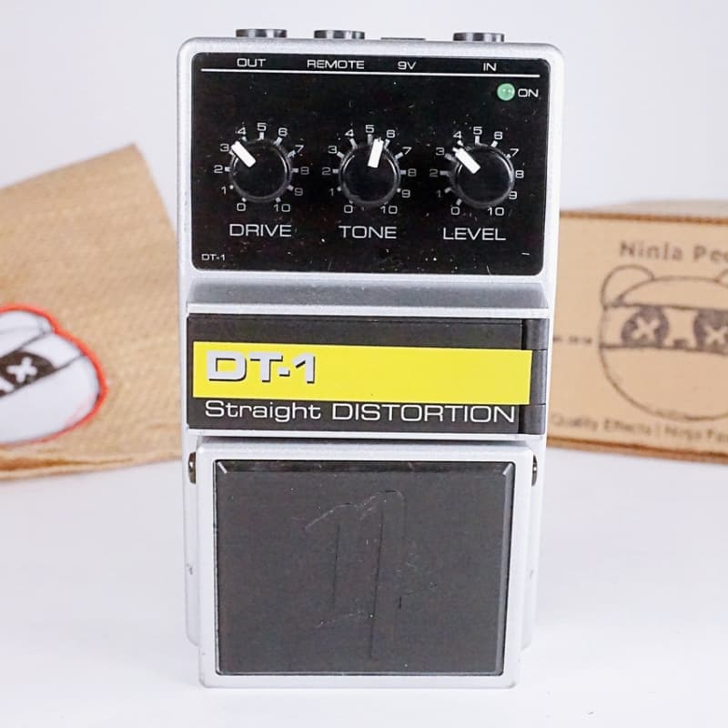 used 1990s Nobels DT-1 Distortion Yellow - Effect Pedal