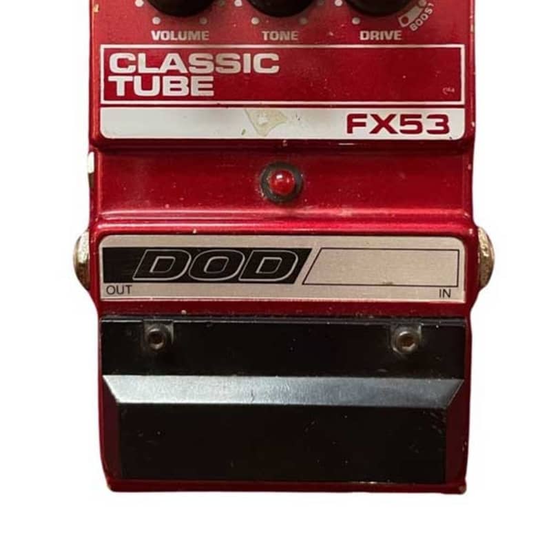 used DOD Dod Tube FX53 Electric Guitar Effects Pedal Classic - Effect Pedal