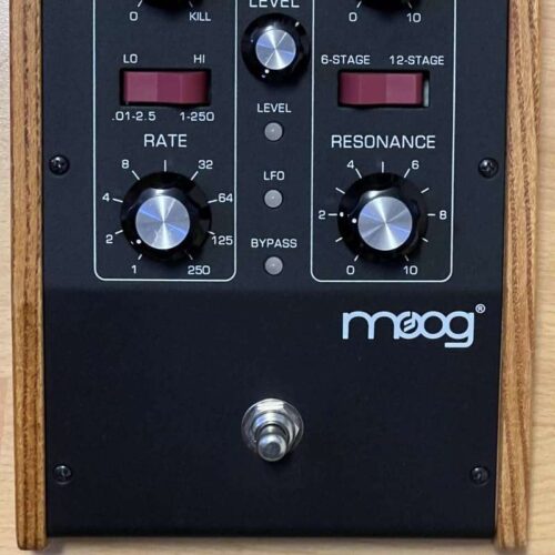 used 1999 - 2018 Moog MF-103 Moogerfooger 12-Stage Phaser Black - Effect Pedal