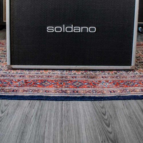 Soldano Cabinet 2x12 Silver -        Cabinet