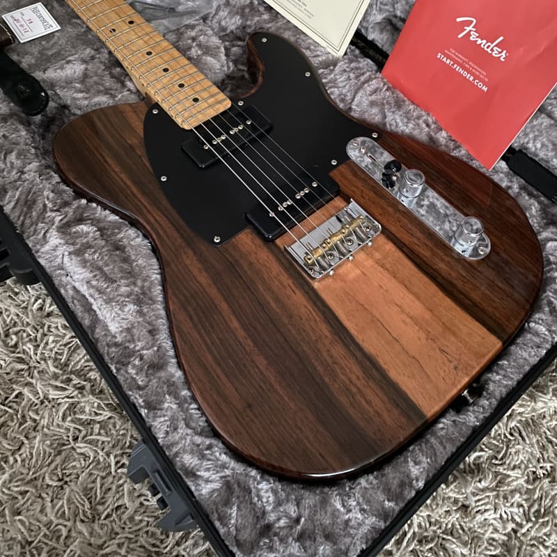 2017 Fender Limited Edition Exotic Wood Series Malaysian Black... - £1550 used Guitar