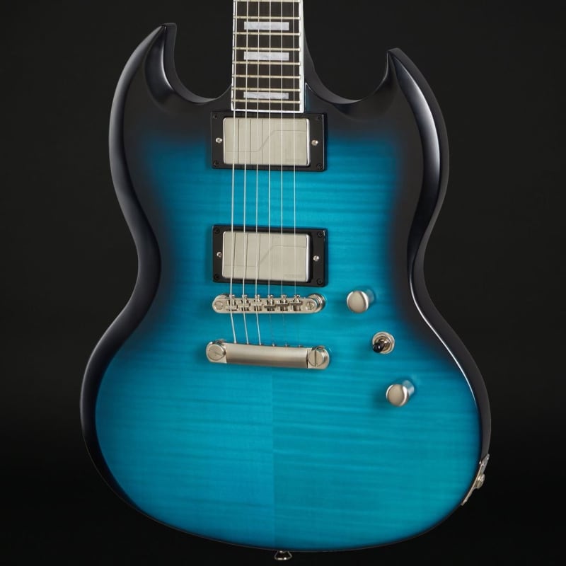 Epiphone SG Prophecy Blue Tiger Aged Gloss - £665.83 new Guitar