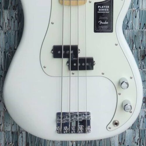 Fender Player Precision Bass, Maple Fingerboard, Polar White W... -         Precision Bass