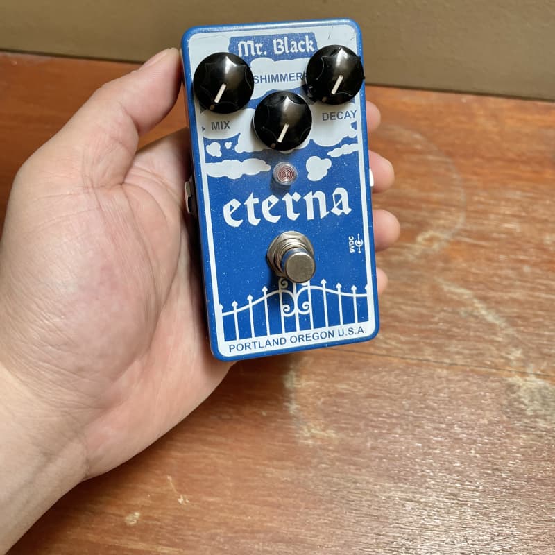 used 2010s Mr. Black Eterna Blue - Effect Pedal