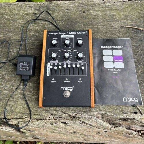 used 2009 Moog MF-105M Moogerfooger MIDI MuRF Black - Effect Pedal