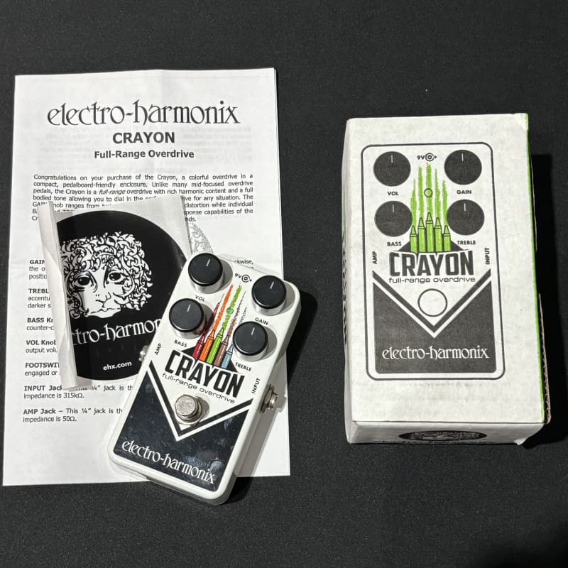 used 2015 - Present Electro-Harmonix Crayon 69 Full-Range Overdrive... - Effect Pedal