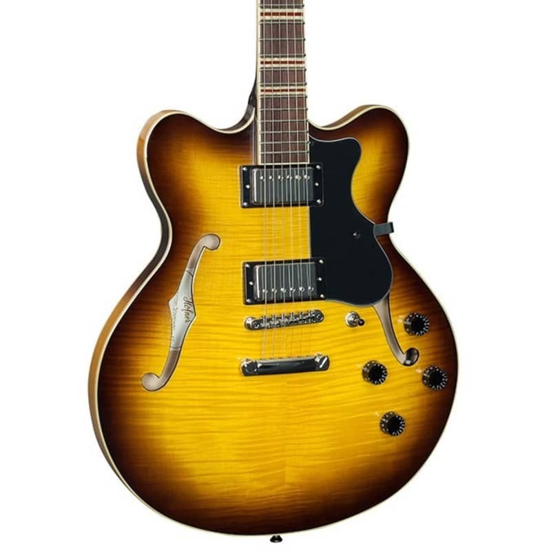 Hofner Hofner HCT-VTH VeryThin CT Semi-Hollow, Sunburst Sunburst - £469.17 new Guitar