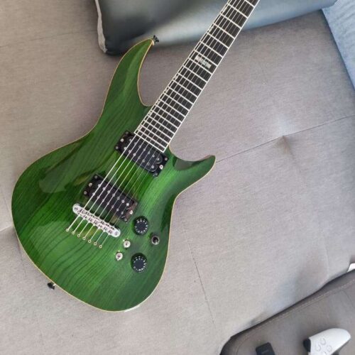 2001 ESP Custom shop horizon 7 Trans Green -       Custom Shop