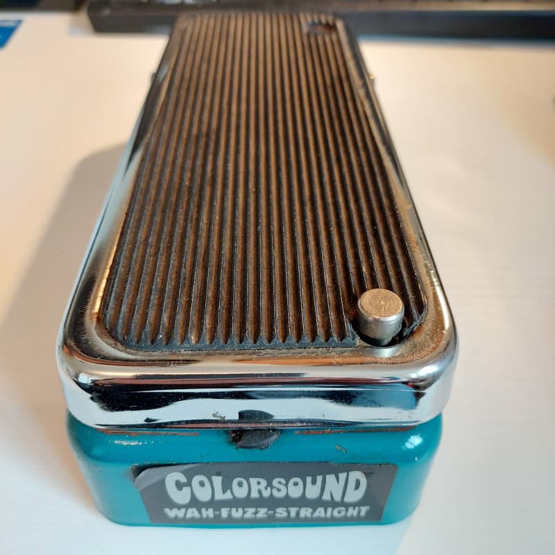 used 1974 Colorsound WAH FUZZ STRAIGHT BLUE - Effect Pedal