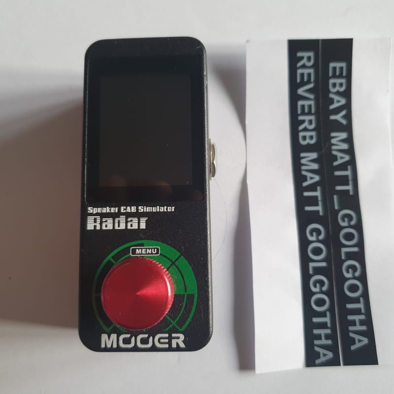 used 2010s Mooer Radar Speaker Simulator Black - Effect Pedal