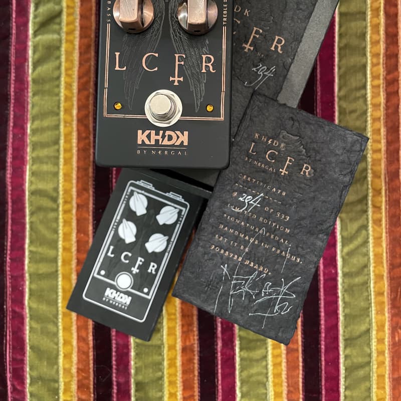 used 2021 KHDK Electronics LCFR by Nergal Black - Effect Pedal