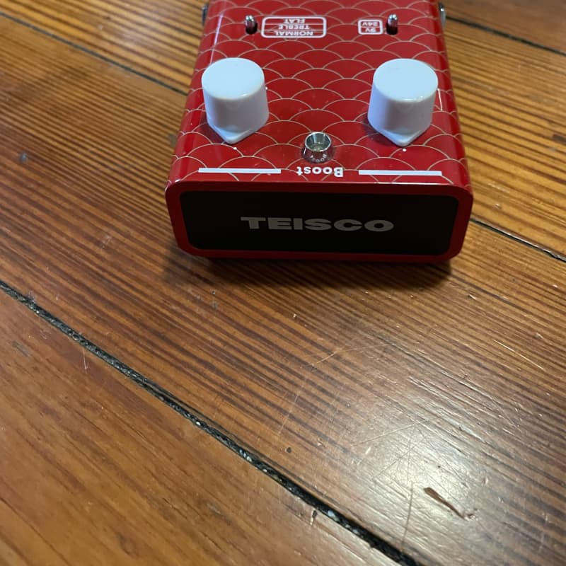 used 2010s Teisco Boost Red - Effect Pedal