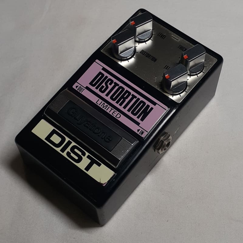 used 1980's Guyatone PS-016 Distortion Limited Black - Effect Pedal