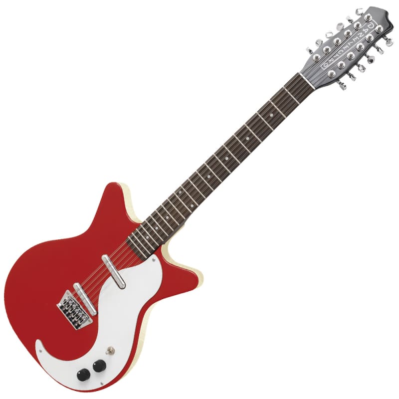 Danelectro DC59 12 String Guitar, Red - £552.38 new Guitar