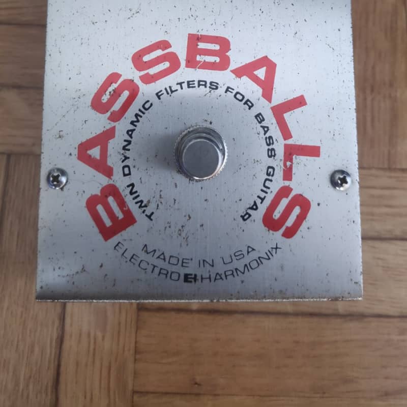 used 1980s Electro-Harmonix Bassballs Silver - Effect Pedal