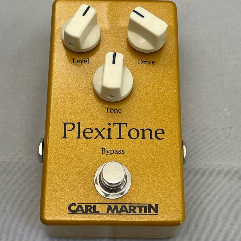 used 2010s Carl Martin PlexiTone Single Channel Yellow - Effect Pedal