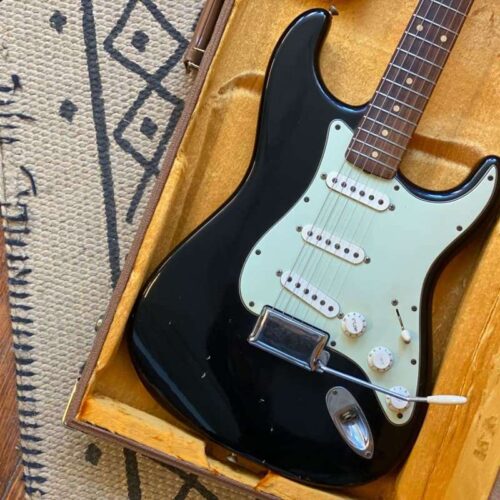 2004 Fender Custom Shop 1960 Stratocaster Relic Black -       Custom Shop Stratocaster