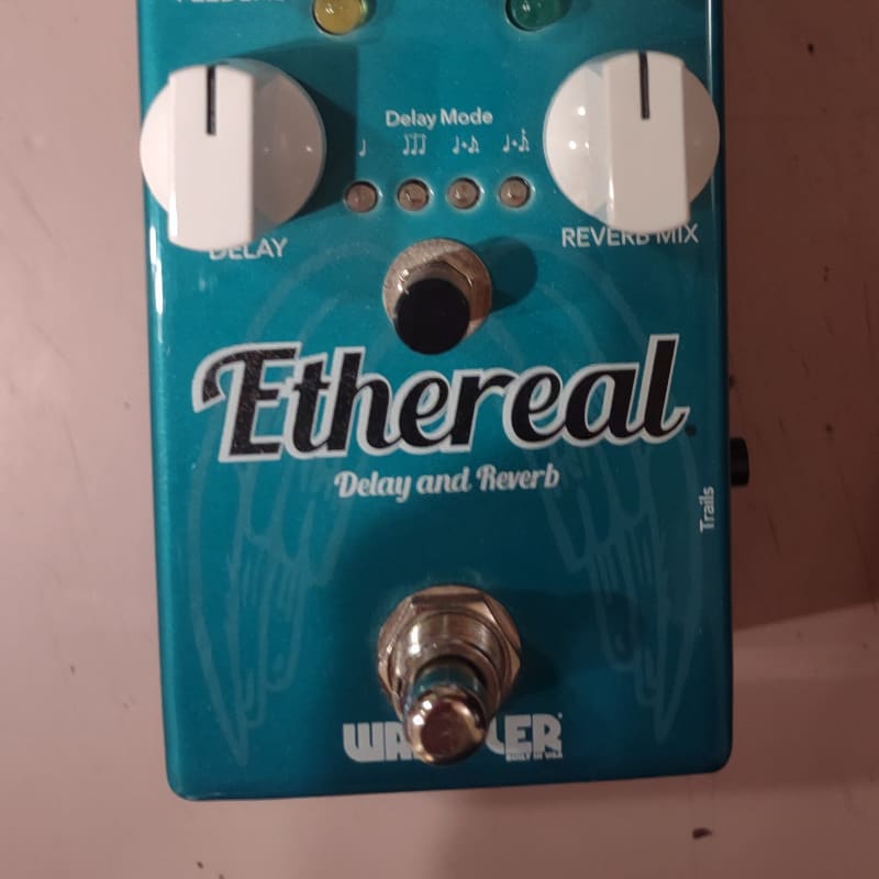 used 2010s Wampler Ethereal Delay Teal - Effect Pedal