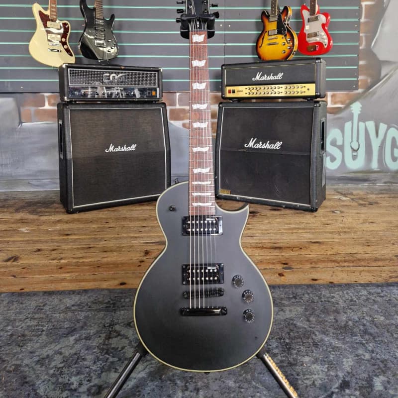 2012 ESP LTD EC-257 Black Satin - £450 used Guitar