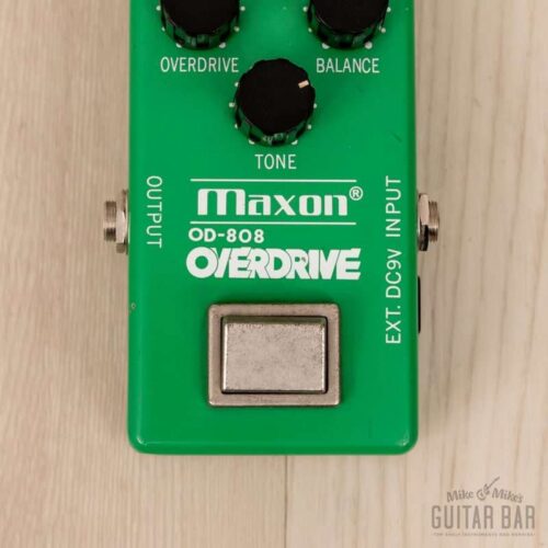 1979 Maxon OD-808 Overdrive Green -        Overdrive